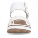 Remonte fehér női tépőzáras telitalpú szandál D6453-81