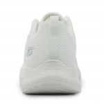 Skechers BOBS Squad Chaos Face Off női fűzős törtfehér sportcipő 117209-OFWT