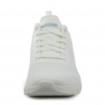 Skechers BOBS Squad Chaos Face Off női fűzős törtfehér sportcipő 117209-OFWT