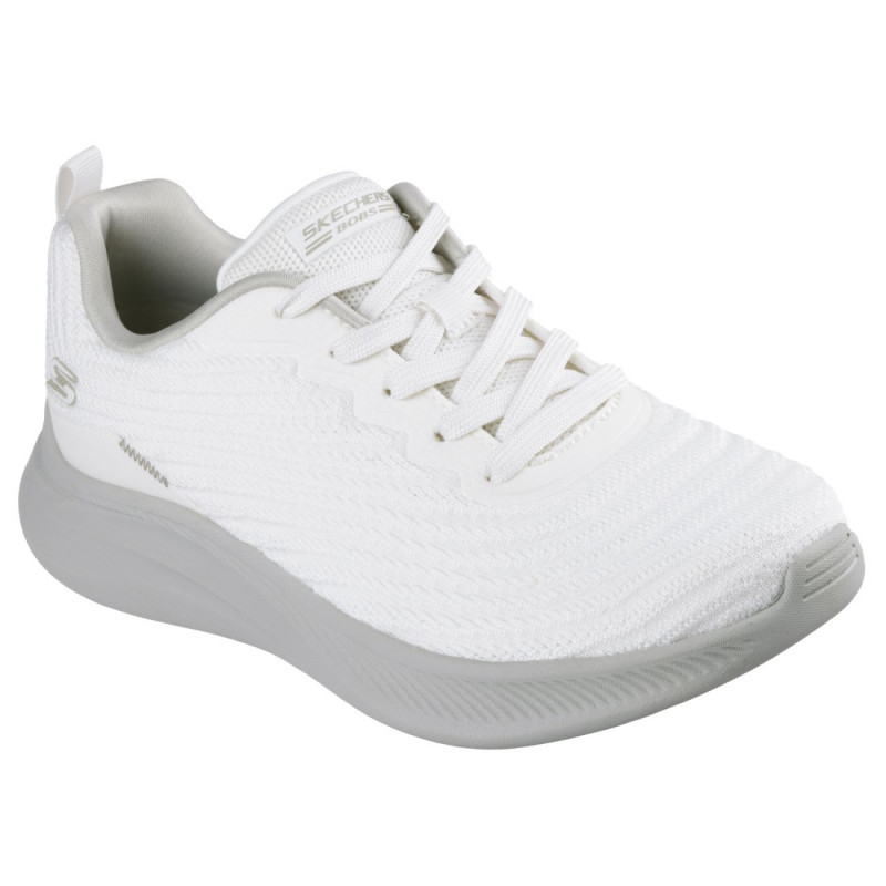 Skechers Boobs Moda Flex Mellow Dawn női fűzős sneaker cipő 117731-WHT