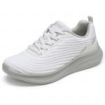 Skechers Boobs Moda Flex Mellow Dawn női fűzős sneaker cipő 117731-WHT