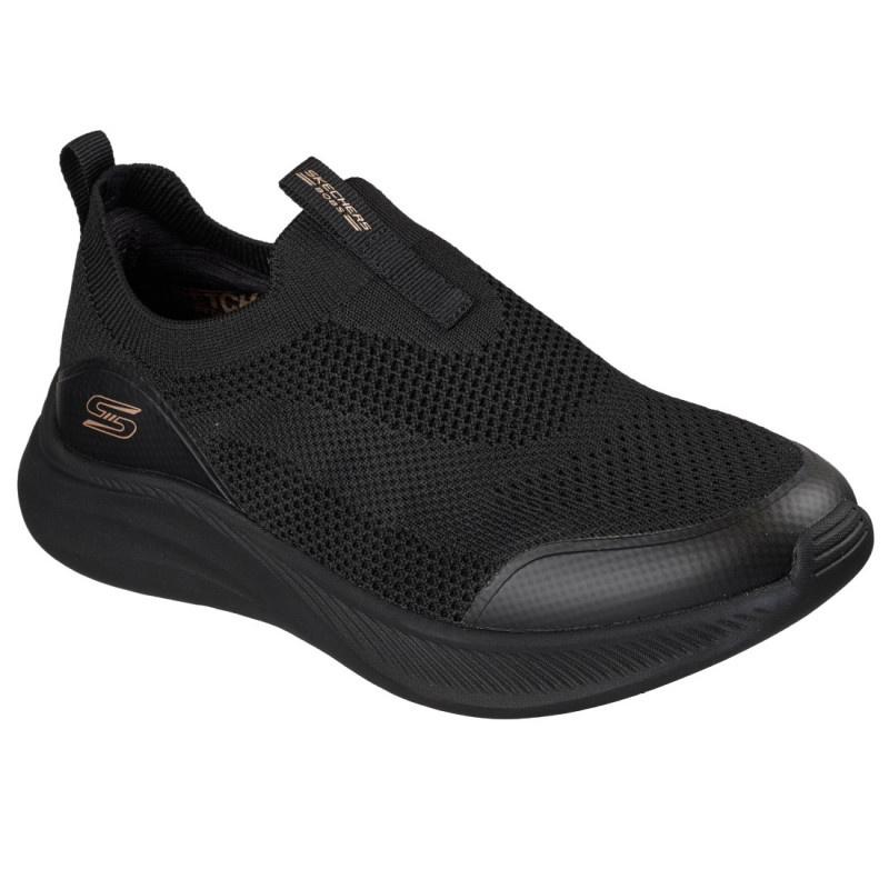 Skechers BOBS Moda Flex - Chill Dawn fekete nói bebújós sportcipő 117734-BBK