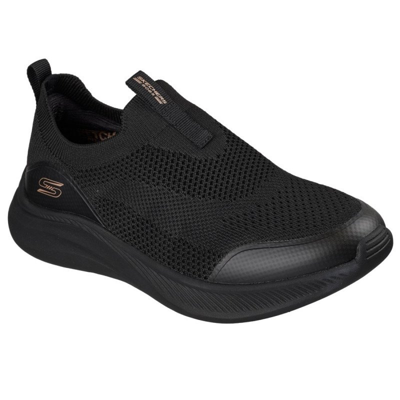 Skechers BOBS Moda Flex - Chill Dawn fekete nói bebújós sportcipő 117734-BBK