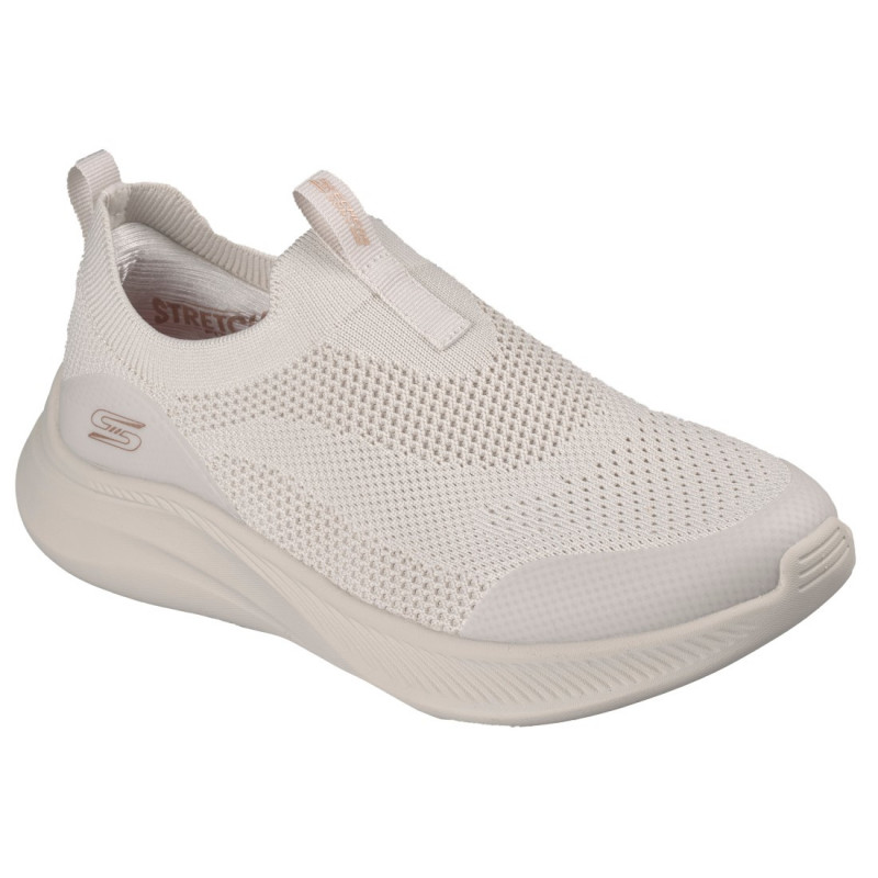 Skechers BOBS Moda Flex - Chill Dawn fekete nói bebújós sportcipő 117734-WHT