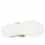 Skechers Uno Sandal Summer Stand2 119813-NAT tépőzáras natúrszínű női szandál