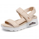 Skechers Uno Sandal Summer Stand2 119813-NAT tépőzáras natúrszínű női szandál