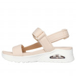 Skechers Uno Sandal Summer Stand2 119813-NAT tépőzáras natúrszínű női szandál
