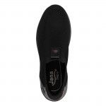 Jana Step In fekete női sportos bebújós félcipő 24768-46-001 07778