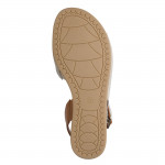 Jana női csatos arany snake mix szandál 28160-42-960 07780