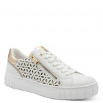 Marco Tozzi fehér női fűzős-cipzáras snekaer félcipő 23701-42-197 07786 Női Marco Tozzi