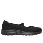 Skechers Graceful Chic Motion fekete női balerina cipő pánttal 100966-BBK