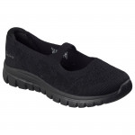 Skechers Graceful Chic Motion fekete női balerina cipő pánttal 100966-BBK Női Skechers