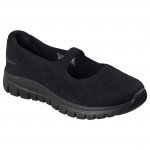 Skechers Graceful Chic Motion fekete női balerina cipő pánttal 100966-BBK Női Skechers
