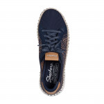 Skechers Wilshire BLVD Bellevue kék női fűzős sztreccs cipő 100716-NVY