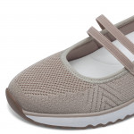 Marco Tozzi bézs női pántos balerina félcipő 22181-44-435 07791