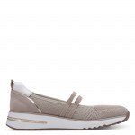 Marco Tozzi bézs női pántos balerina félcipő 22181-44-435 07791
