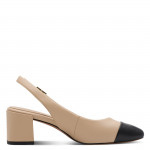 Marco Tozzi bézs kombi női hátul nyitott szling 29618-46-423 07788