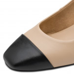 Marco Tozzi bézs kombi női hátul nyitott szling 29618-46-423 07788