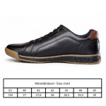 Pegada férfi bebújós bőr sneaker félcipő gumifűzővel 112502-04 07804