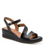 Marco Tozzi női fekete éktalpú bőr szandál 28317-46-001 07784 Női Marco Tozzi