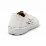 Sherlock Soon női fűzős fehér lyukacsos félcipő 128-177L 07822