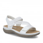 Rieker női sportos tépőzáras fehér szandál 64870-81 Női Rieker