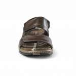 Pegada férfi tépőzáras bőr szandál + papucs kombináció 132254-03 07800