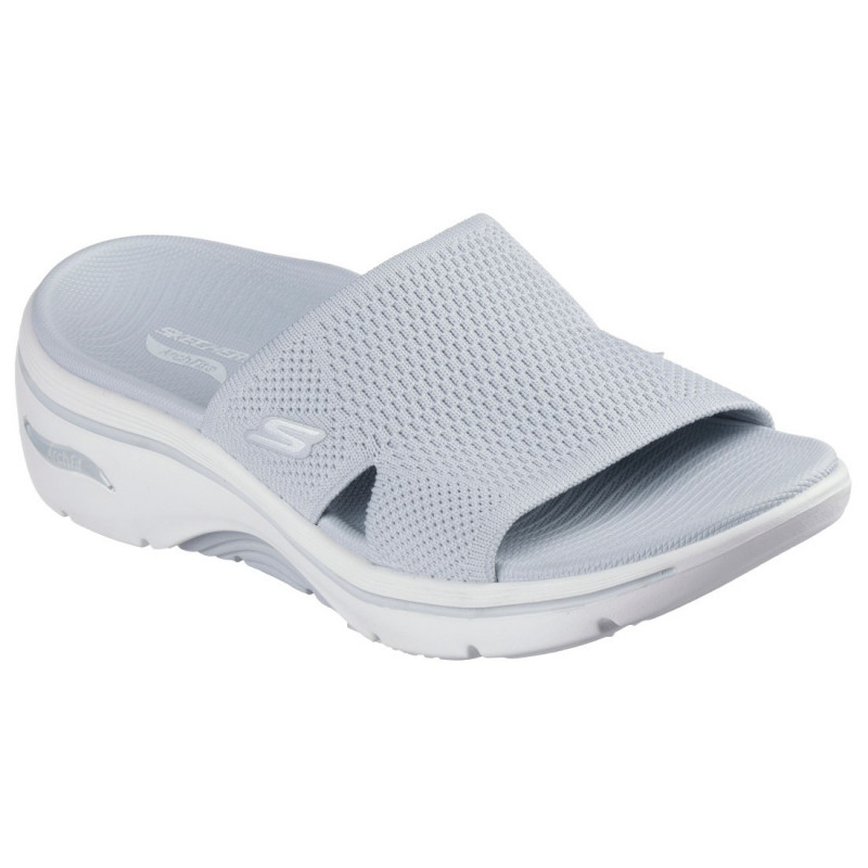 Skechers GO WALK ARCH FIT 2.0 SANDAL DAKOTA szürke női papucs 140865-LTGY