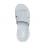 Skechers GO WALK ARCH FIT 2.0 SANDAL DAKOTA szürke női papucs 140865-LTGY