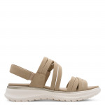 Tamaris Comfort bézs–arany női tépőzáras szandál 88734-46-499 07799