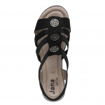 Jana fekete női szandál 28165-42-001 07790