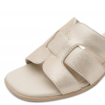 Jana aranyszínű női bőr papucs 27766-46-909 07794