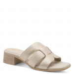 Jana aranyszínű női bőr papucs 27766-46-909 07794 Női Jana