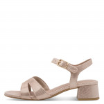 Jana bézs metál tépőzáras női szandál 28382-46-496 07797