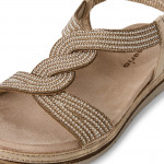 Tamaris réz színű bebújós női szandál 28200-44-964 07755