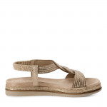 Tamaris réz színű bebújós női szandál 28200-44-964 07755