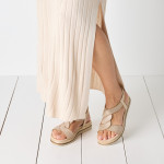 Tamaris réz színű bebújós női szandál 28200-44-964 07755