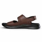 Pegada barna férfi tépőzáras bőr szandál 134703-02 07801