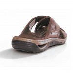 Pegada barna férfi tépőzáras bőr szandál 134703-02  07802