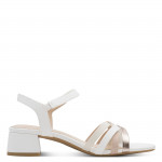 Jana tépőzáras női fehér–rózsaszín szandál 28279-46-150 07812