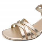 Jana tépőzáras női arany színű szandál 28279-46-940 07813