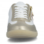 Rieker fűzős cipzáros női fehér sneaker sportcipő L9700-81