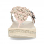 Rieker rózsaszín női lábujjközös papucs V1466-31