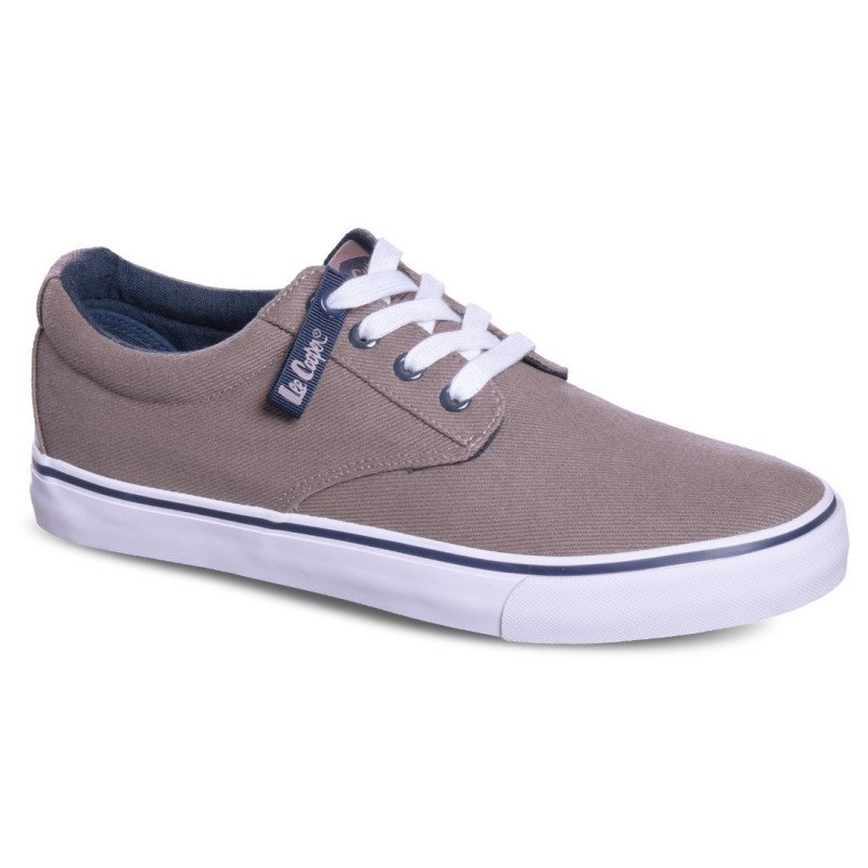 Lee Cooper férfi szürke vászon tornacipő LCW-26--02-4085M 07835