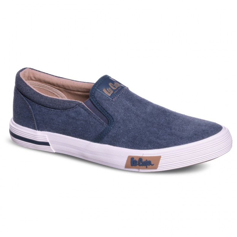 Lee Cooper férfi kék vászon tornacipő LCW-26-02-4088M 07837