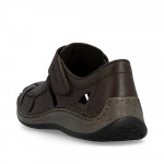 Rieker barna férfi bőr szandálcipő 05281-25