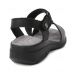 Imac fekete női tépőzáras bőr szandál 107940-1400-011 07808