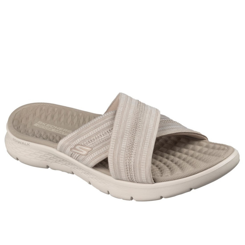 Skechers Go Walk Flex Sandal Impressed női papucs 141420-DKTP