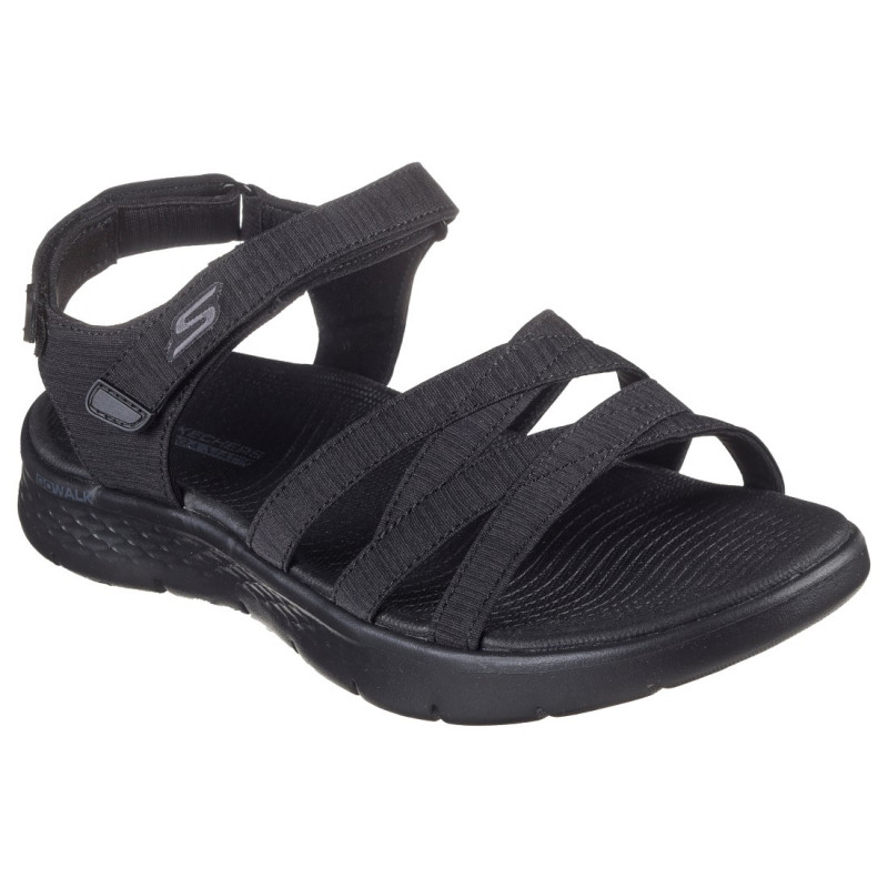Skechers Go Walk Flex Sandal Sunshine fekete női szandál 141450-BBK