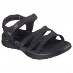 Skechers Go Walk Flex Sandal Sunshine fekete női szandál 141450-BBK Női Skechers